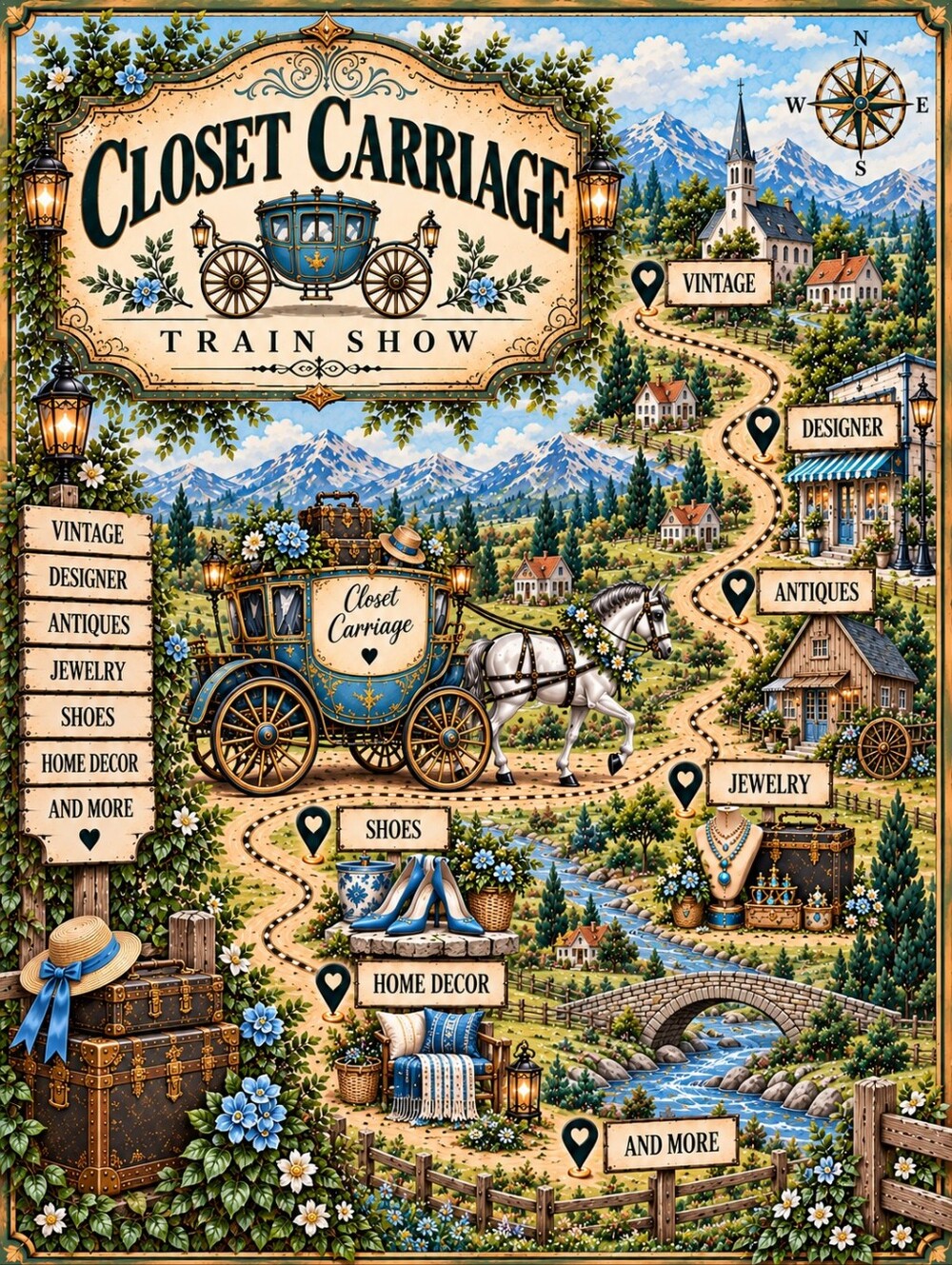 Closet Carriage - Train Show